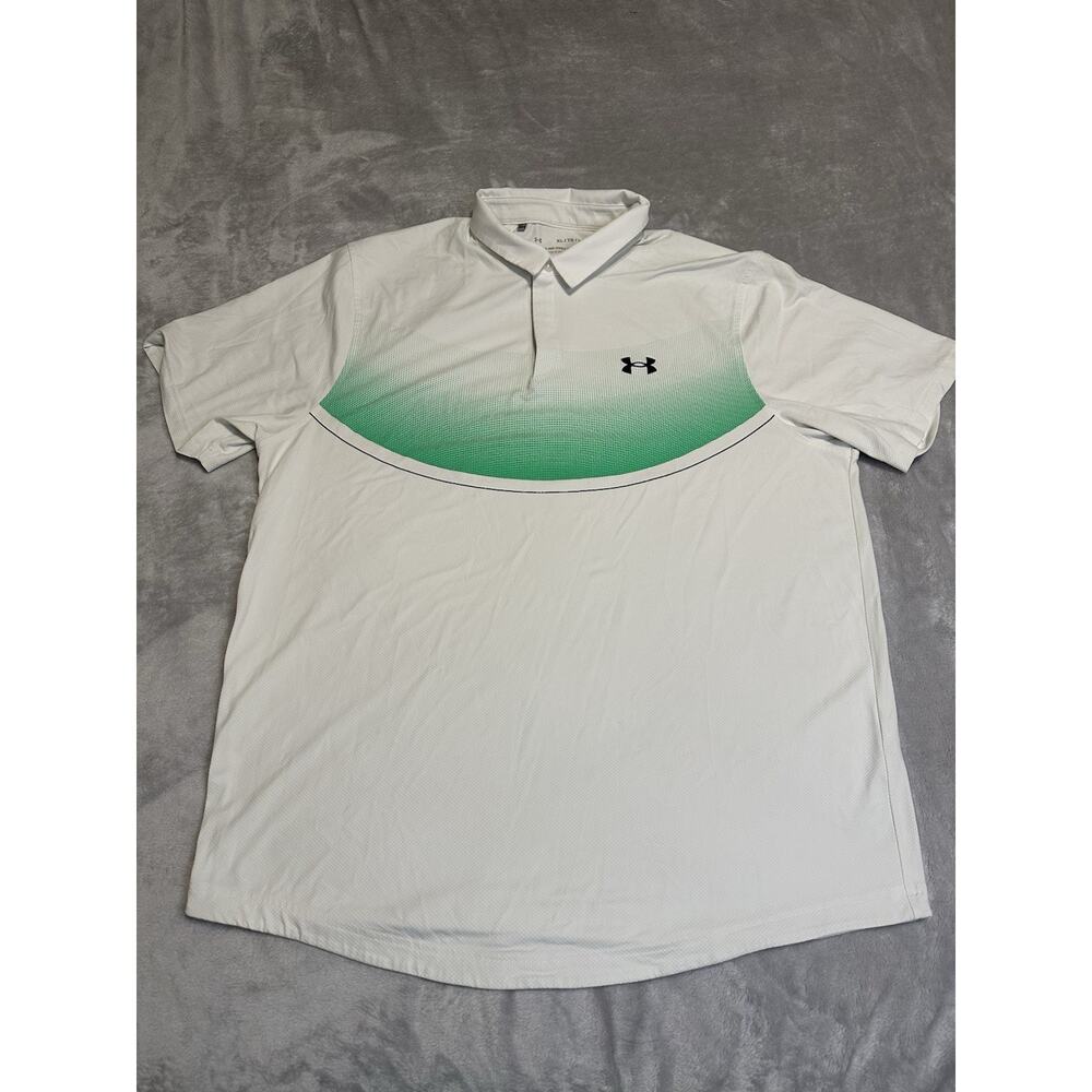 Under Armour The Iso-Chill Polo Shirt Golf‎ Performance Men’s Size XL Green